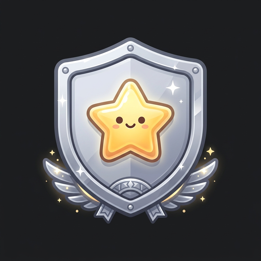 Silver Rank Badge